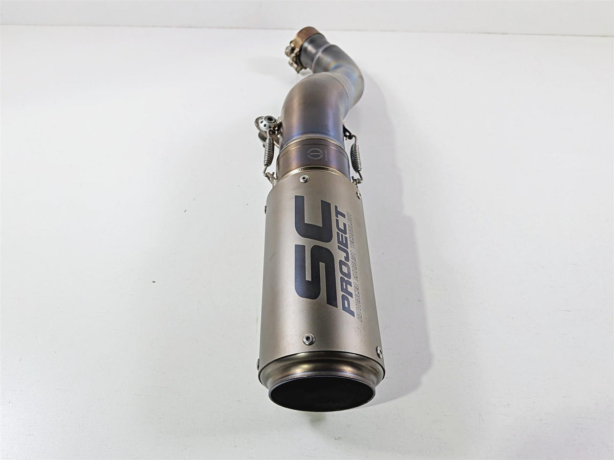 2014 Aprilia RSV4 RR Factory SC-Project CR-T Titanium Slip On Exhaust Muffler ? {{ shop.shopifyCountryName }} - Mototech271