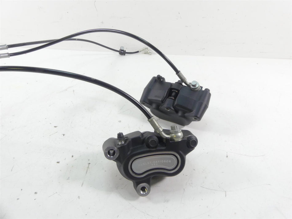 2014 Harley FXDL Dyna Low Rider Front Dual Brake Caliper 41300001 41300002 {{ shop.shopifyCountryName }} - Mototech271