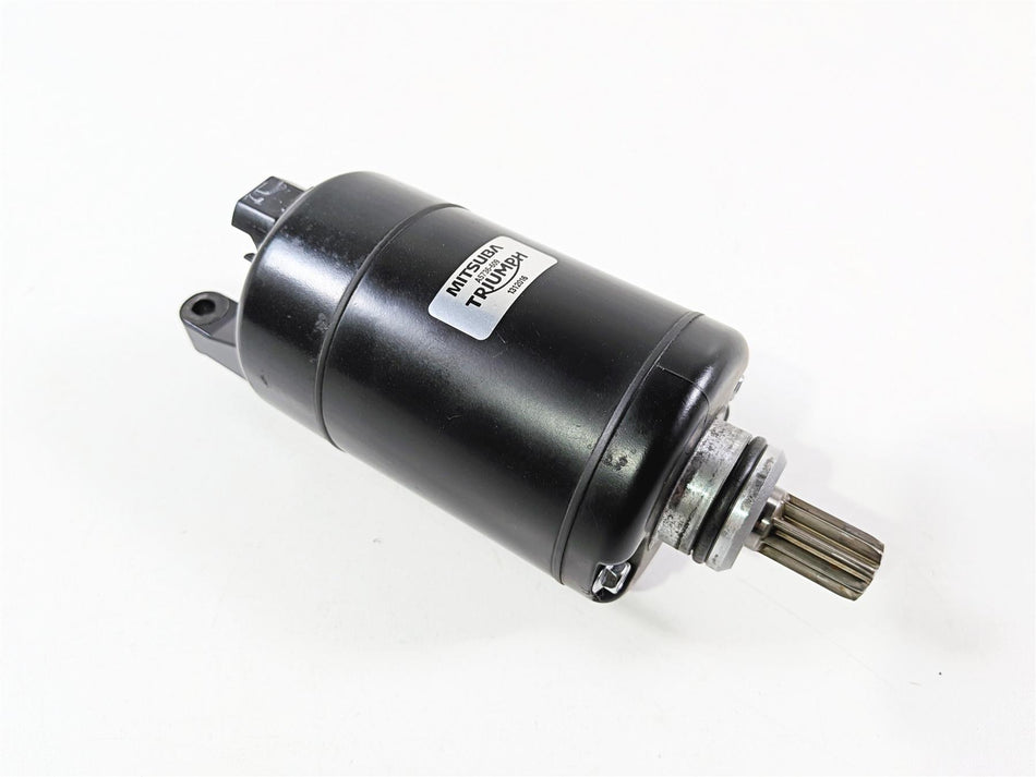2019 Triumph Speed Triple RS 1050 Engine Starter Motor Mitsuba T1312016 {{ shop.shopifyCountryName }} - Mototech271