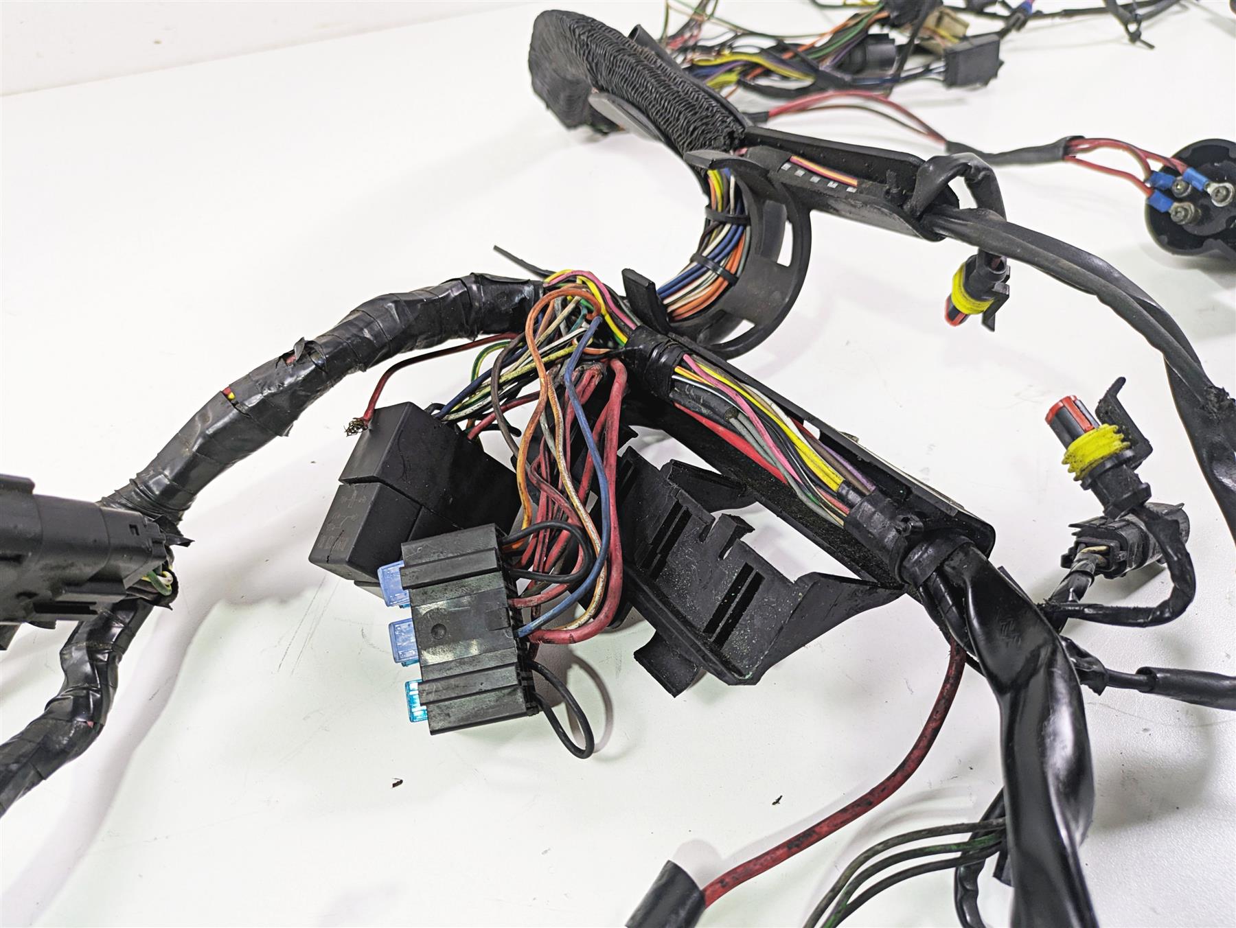 2007 Harley Sportster XL1200 C Main Wiring Harness Loom - For Parts 70224-07 {{ shop.shopifyCountryName }} - Mototech271
