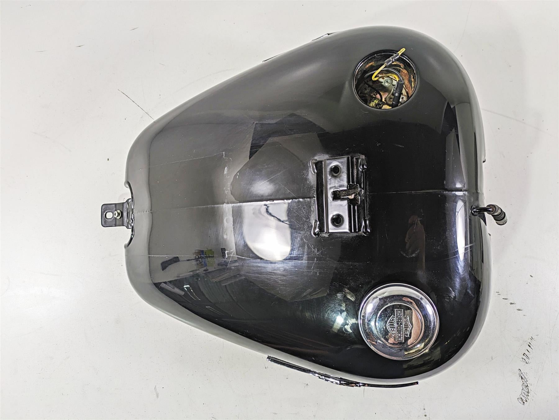 2003 Harley FLSTC Softail Heritage 100th Fuel Gas Petrol Tank