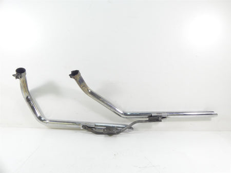 1978 Harley XLH1000 Sportster Ironhead Straight Pipe Exhaust Header Set {{ shop.shopifyCountryName }} - Mototech271