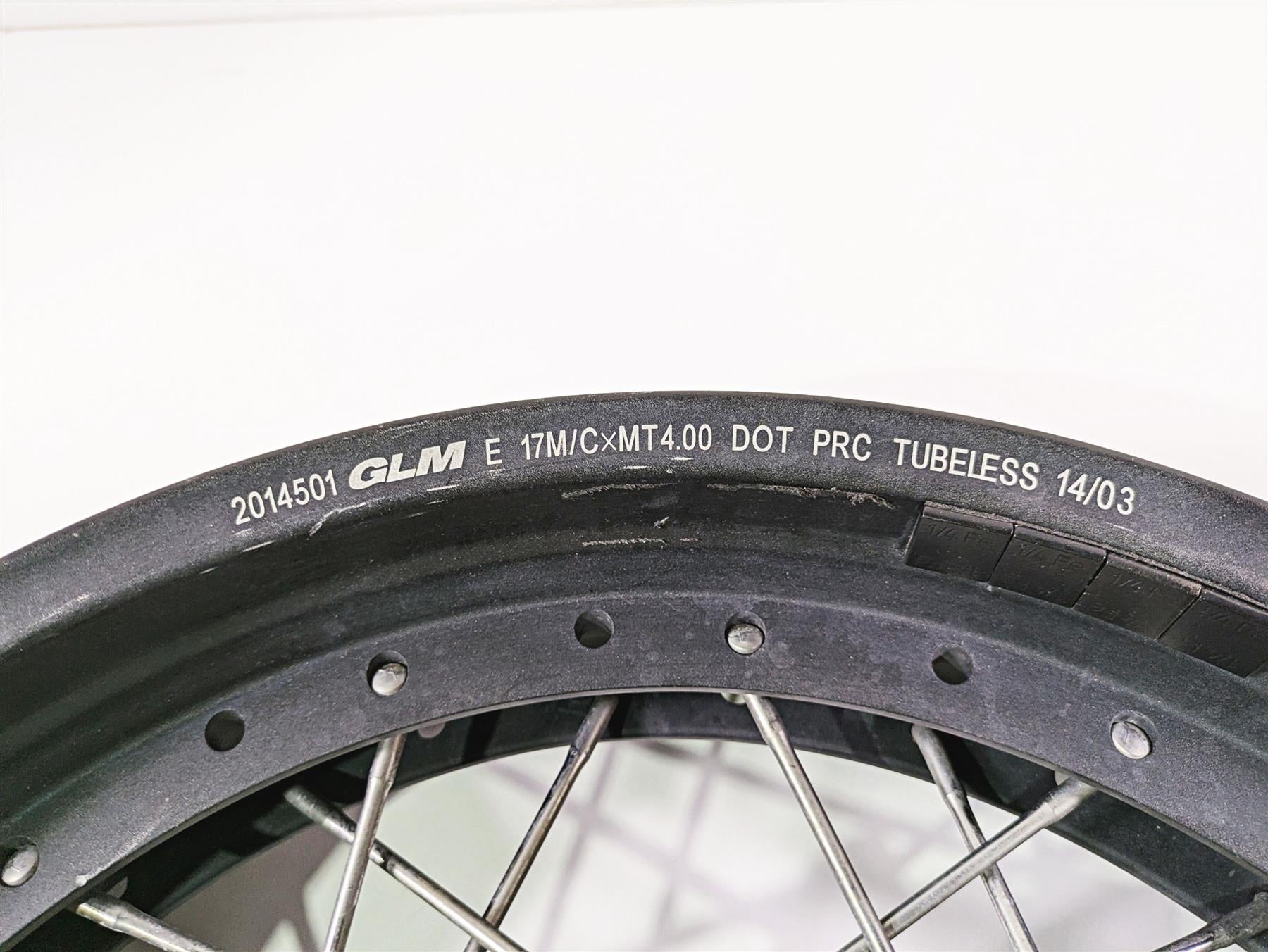 2015 Triumph Tiger Explorer XC Saxess 17x4 Rear Wheel Spoke Rim T2014600 {{ shop.shopifyCountryName }} - Mototech271