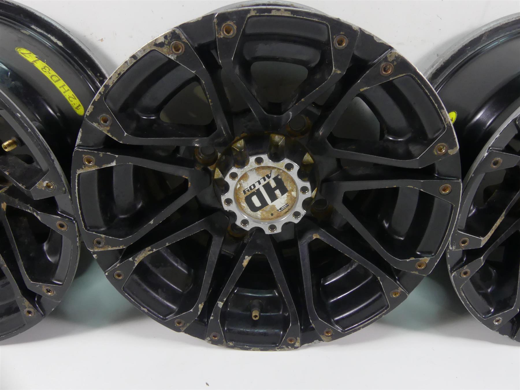 2014 Can Am Renegade 1000 STD Front Rear STI HD3 Alloy Wheel 12x7 Set 12HD317 {{ shop.shopifyCountryName }} - Mototech271
