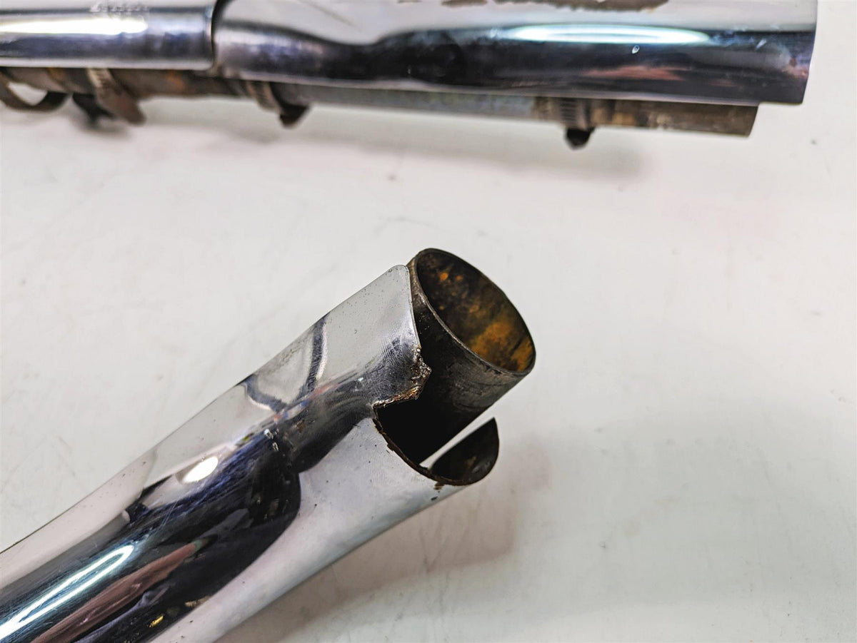 1999 Harley Touring FLHTC Electra Glide Selfmade True Dual Exhaust Headers {{ shop.shopifyCountryName }} - Mototech271