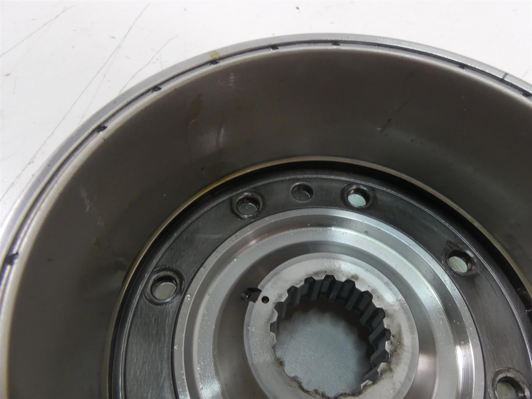 2015 Ducati Diavel Carbon Red Ignition Flywheel Fly Wheel Rotor Set 26420461A {{ shop.shopifyCountryName }} - Mototech271