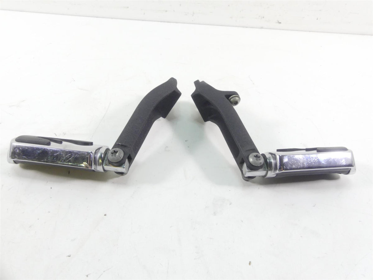 2009 Harley FXDL Dyna Low Rider Rear Passenger Footpeg Set 49224-06A 49230-06 {{ shop.shopifyCountryName }} - Mototech271