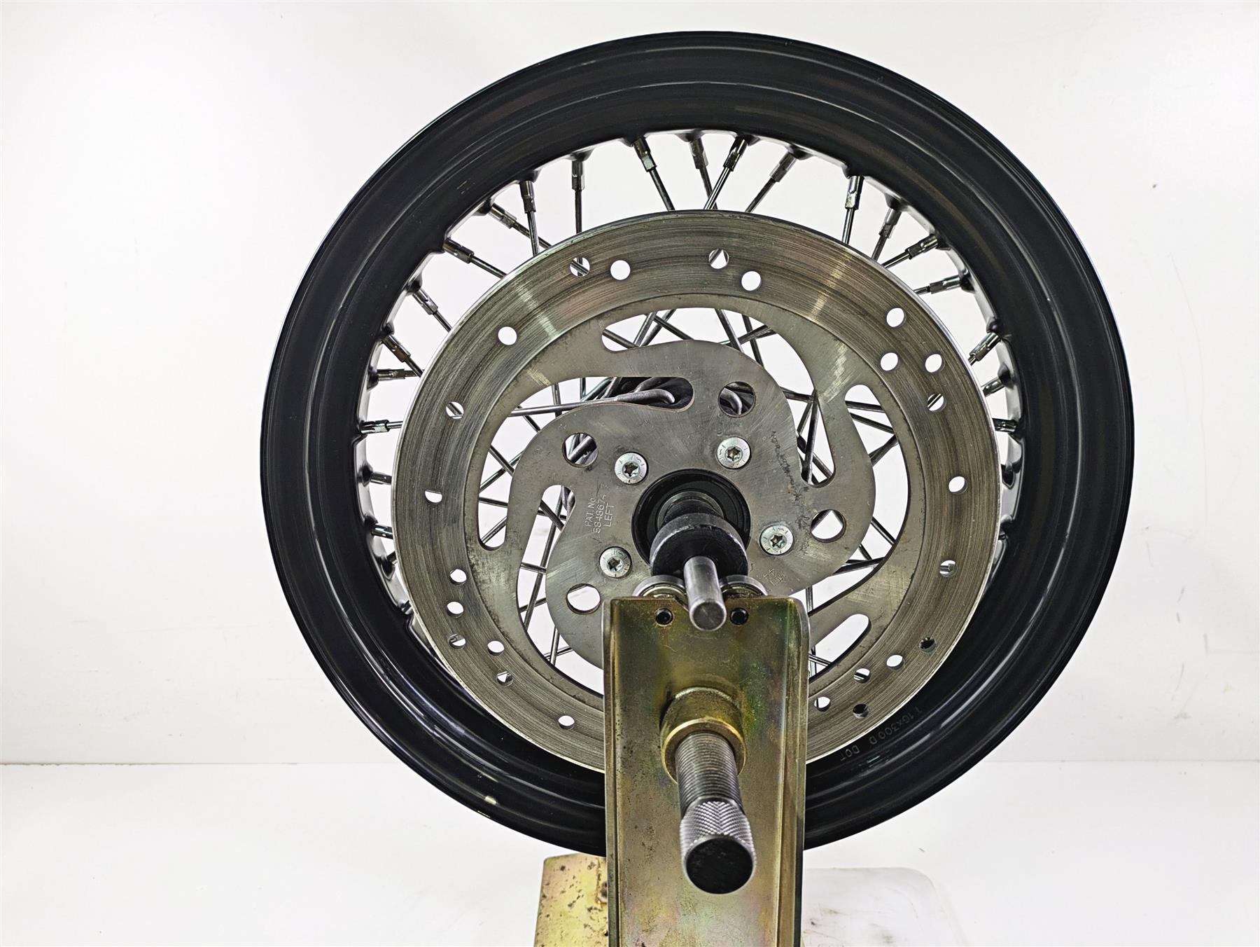 2014 Harley FLS Softail Slim Straight 16x3 Front Wheel Rim & Rotor 55107-12 {{ shop.shopifyCountryName }} - Mototech271