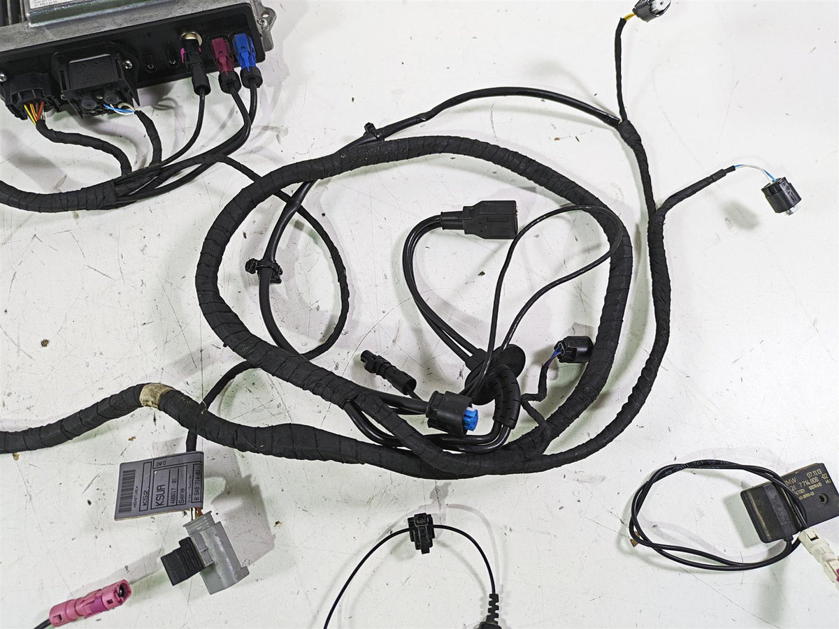 2014 BMW R1200 RT RTW K52 Alpine Amp Amplifier Radio & Antenna Set 65128542065 {{ shop.shopifyCountryName }} - Mototech271