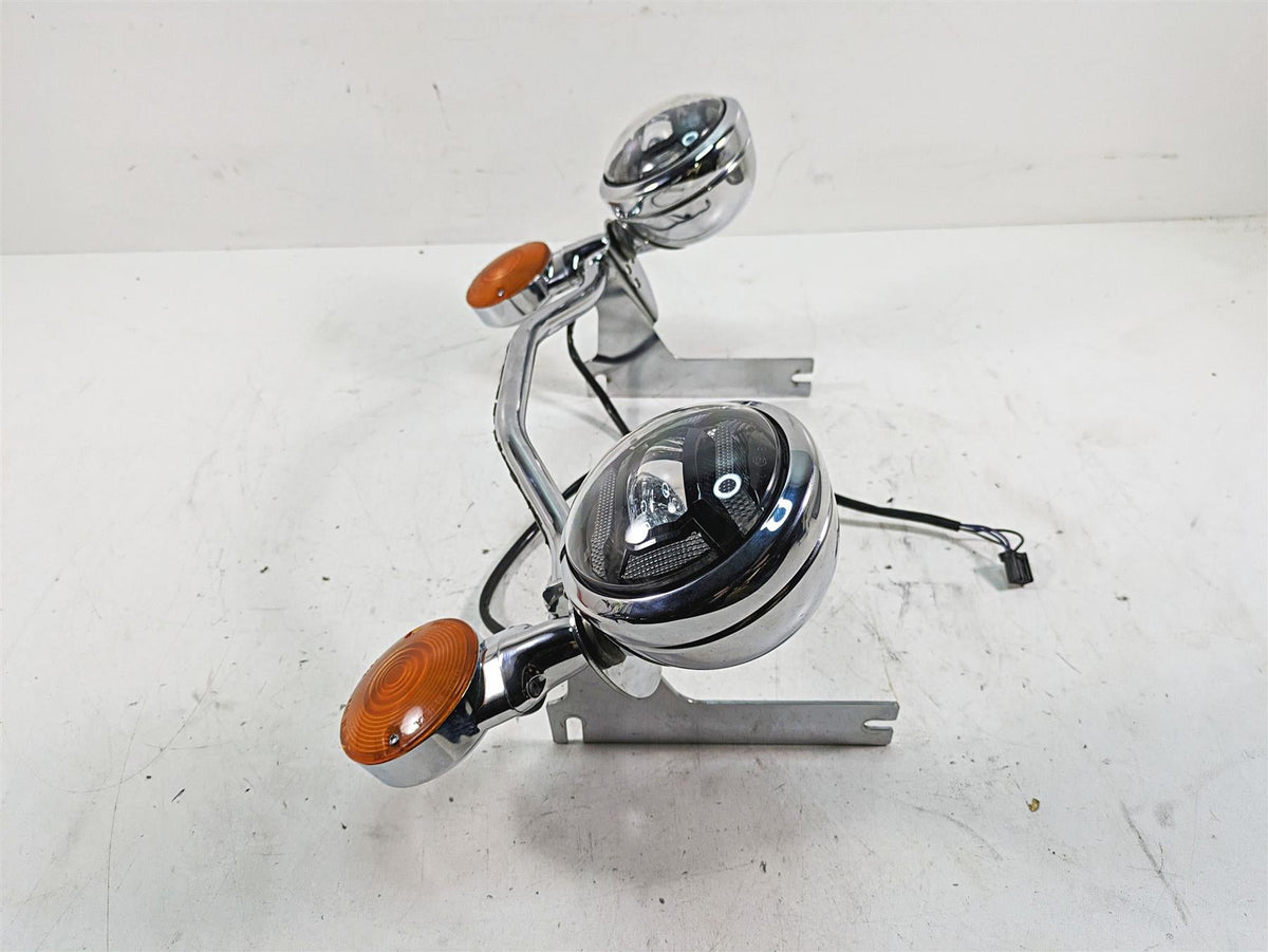 2009 Harley Touring FLHTCU Electra Glide Front Spot Light Blinker Bar 68712-94A {{ shop.shopifyCountryName }} - Mototech271