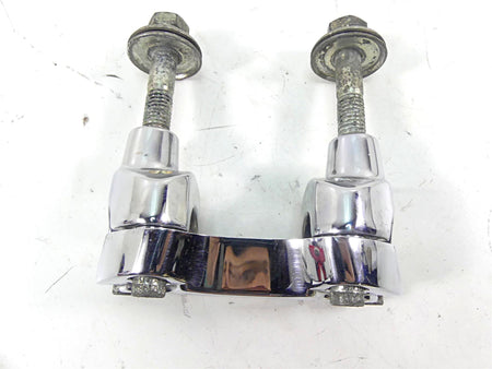 2002 Harley FLSTCI Softail Heritage Chrome Handlebar Holder Riser Set 56567-86B {{ shop.shopifyCountryName }} - Mototech271