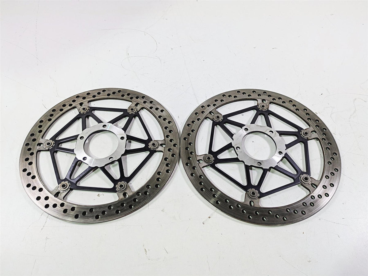 2016 Ducati Monster 1200 S Front Brake Rotor Disc Set Brembo 49241351A 49241341A {{ shop.shopifyCountryName }} - Mototech271