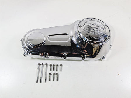 2008 Harley FXDSE CVO Dyna Chrome Outer Primary Drive Clutch Cover 60784-06-Mototech271