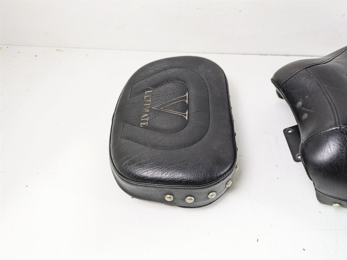 2002 Honda GL1500 CD Valkyrie Deluxe Ultimate Front Rear Lowrider Seat Saddle Set {{ shop.shopifyCountryName }} - Mototech271