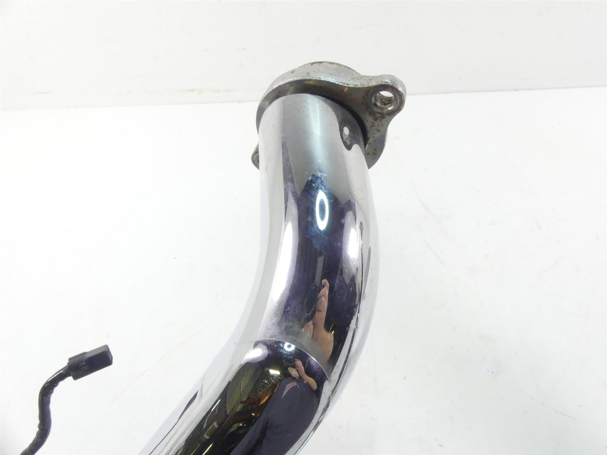 2007 Yamaha XVS1300 V-Star Exhaust Pipe Header Chrome Cover Set 3D8-14610-00-00 {{ shop.shopifyCountryName }} - Mototech271