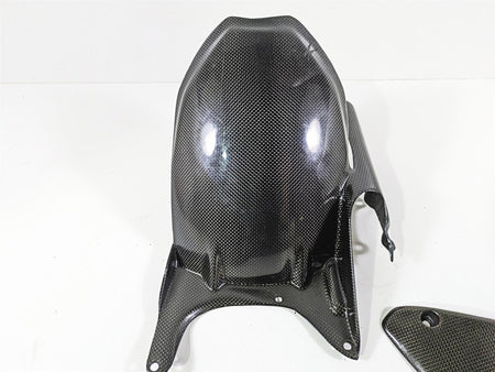 2009 Ducati Multistrada 1100 S Rear Carbon Fiber Fender Chain Guard Set PM20567 {{ shop.shopifyCountryName }} - Mototech271