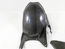 Load image into Gallery viewer, 2009 Ducati Multistrada 1100 S Rear Carbon Fiber Fender Chain Guard Set PM20567
