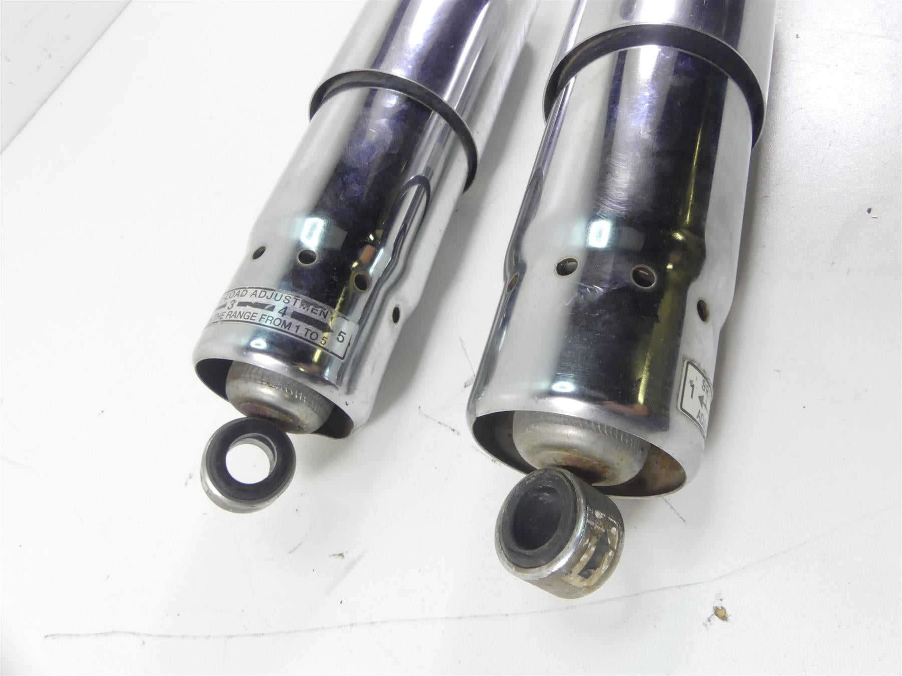 2003 Honda VTX1300 S Rear Adjustable Shocks Damper Set 12" - Read 52400-MEA-671 {{ shop.shopifyCountryName }} - Mototech271