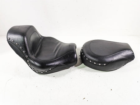 2002 Honda VTX1800 Retro Mustang Sport Touring Studded Front Rear Seat Set 75860 {{ shop.shopifyCountryName }} - Mototech271