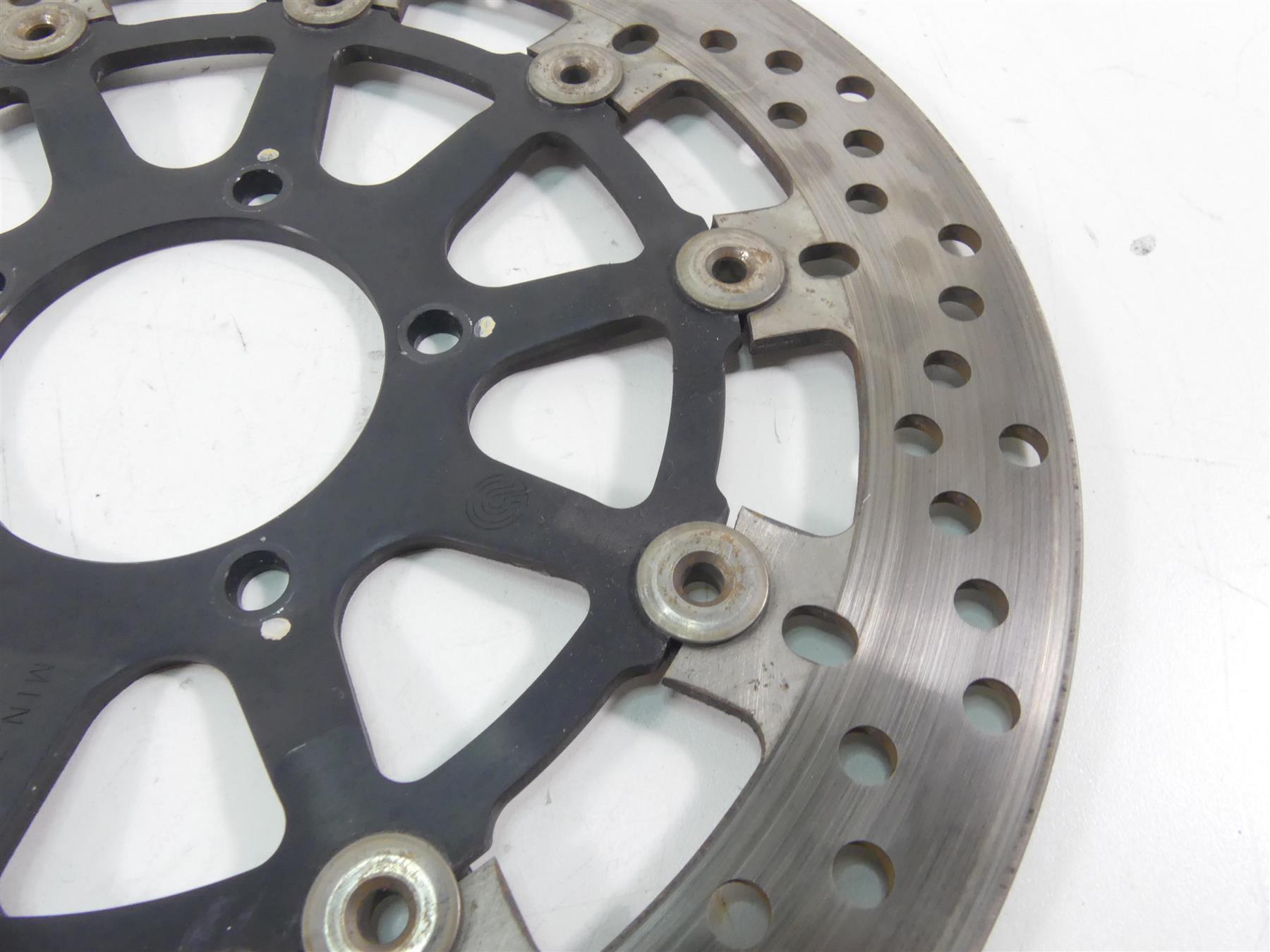 2008 Ducati Hypermotard 1100 Front Brembo Brake Rotor Disc Set 49240921A {{ shop.shopifyCountryName }} - Mototech271