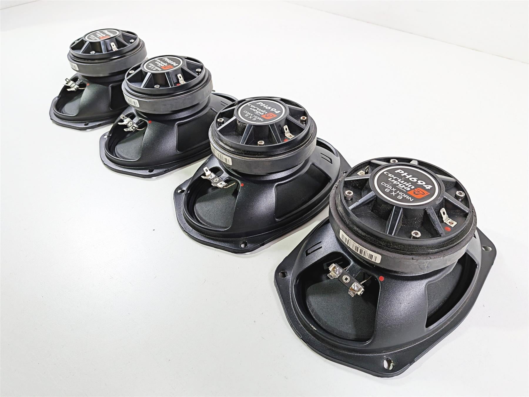 2017 Harley Touring FLHXS Street Glide Coax Horn 6x9 Speaker Set of 4 320W PH694 {{ shop.shopifyCountryName }} - Mototech271