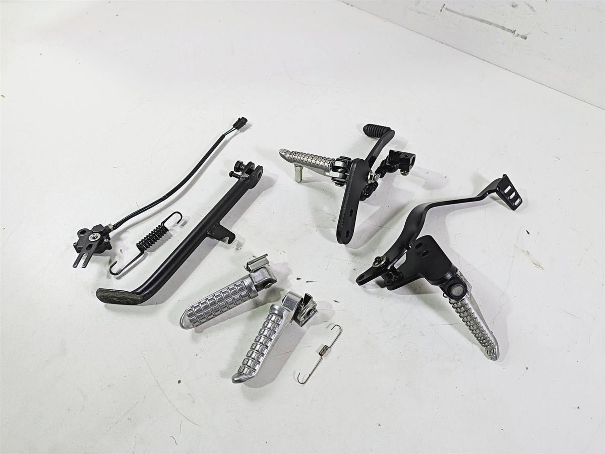 2021 Kawasaki Z125 Pro Front Rear Footpeg Rest Pedal Set 34003-0163-18R {{ shop.shopifyCountryName }} - Mototech271