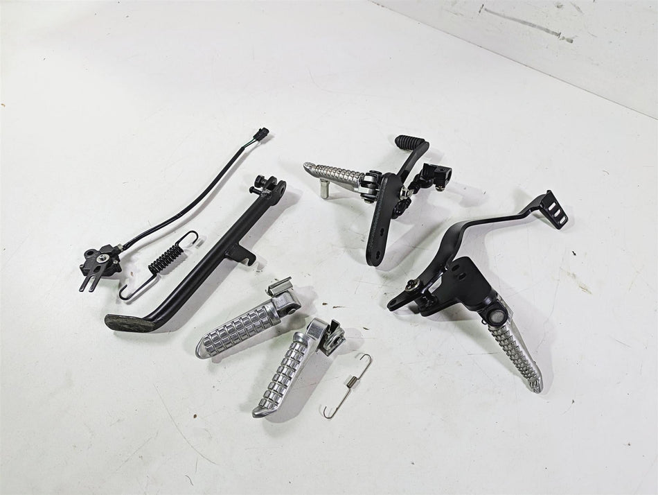 2021 Kawasaki Z125 Pro Front Rear Footpeg Rest Pedal Set 34003-0163-18R {{ shop.shopifyCountryName }} - Mototech271