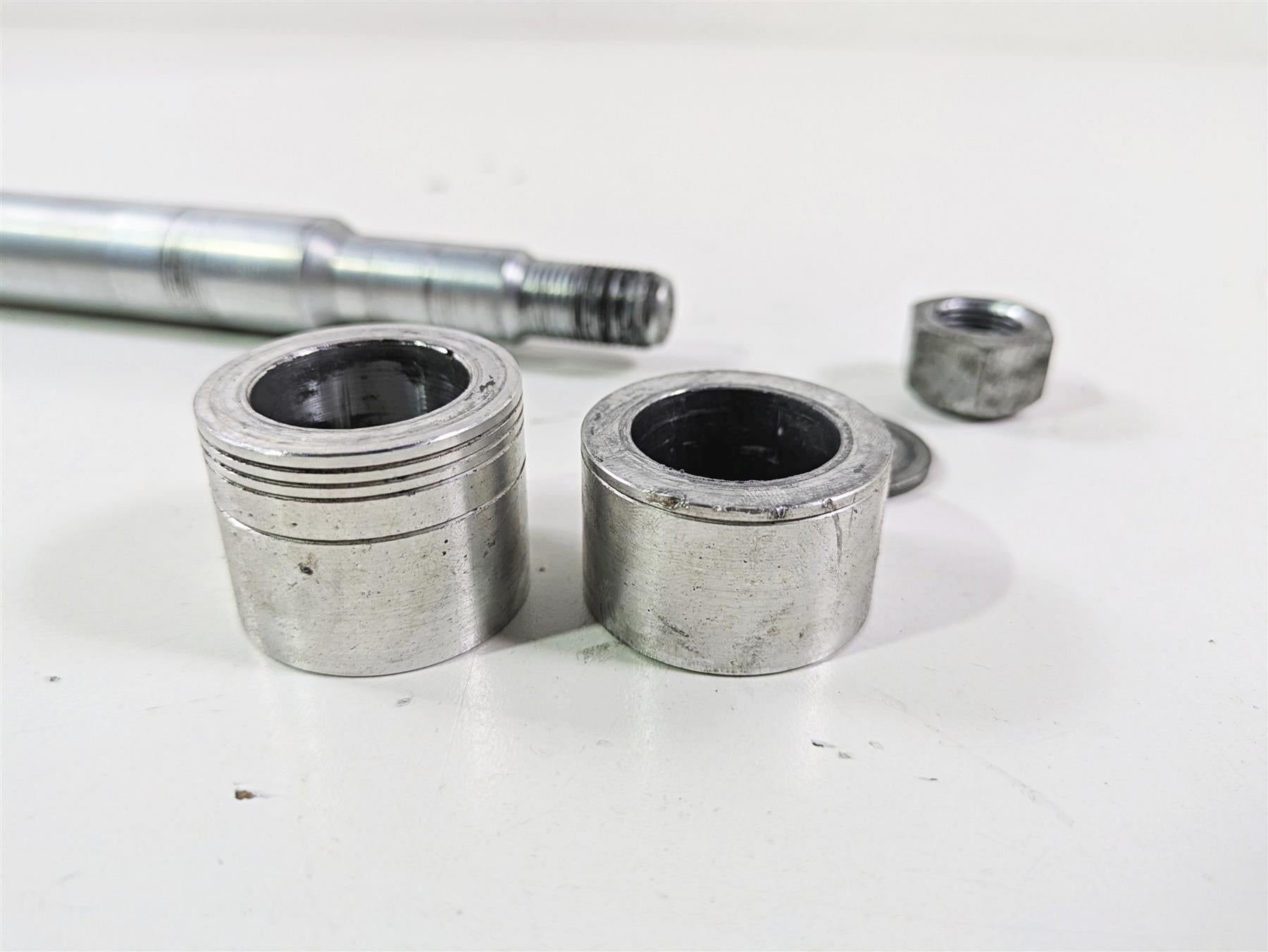 2014 Harley FXDF Dyna Fat Bob Front Axle Wheel Spindle 25mm 41547-07A {{ shop.shopifyCountryName }} - Mototech271
