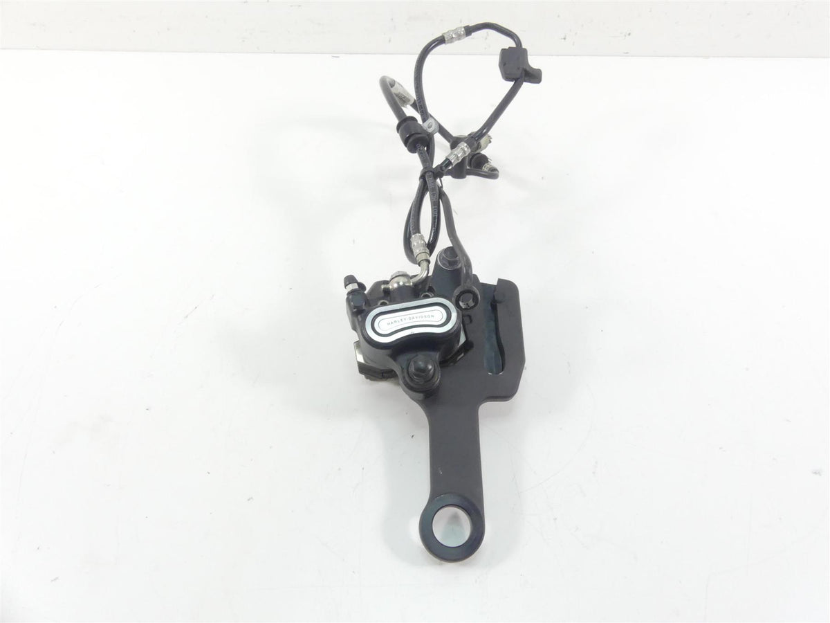 2018 Harley Softail FXFB Fat Bob Rear Brake Caliper & Bracket 41300192 {{ shop.shopifyCountryName }} - Mototech271