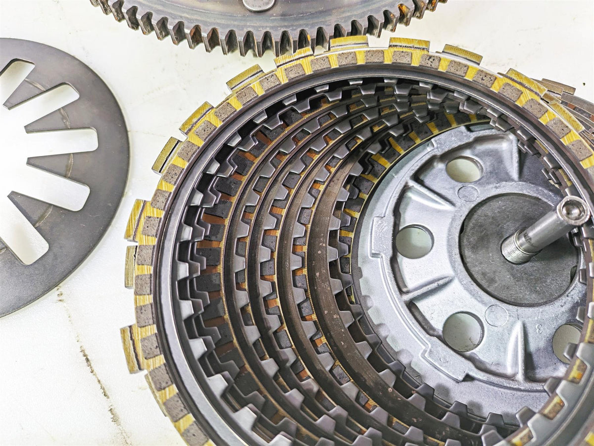 2003 Harley Dyna FXDL Low Rider 100TH Primary Drive Clutch Basket Set 37802-98B {{ shop.shopifyCountryName }} - Mototech271