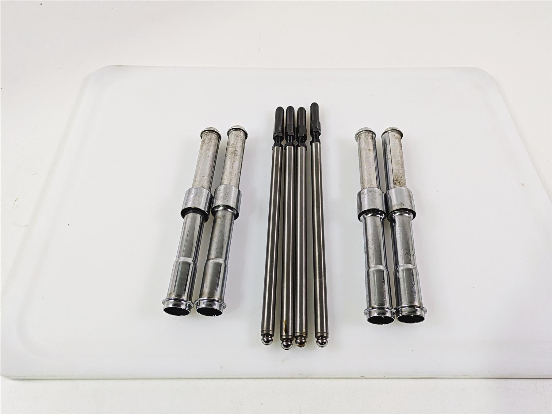 2004 Big Dog Chopper S&S Adjustable Push Rod Set With Chrome Covers {{ shop.shopifyCountryName }} - Mototech271