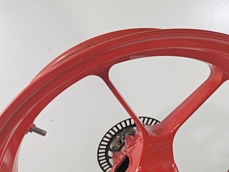 2017 Aprilia RSV 1100 Tuono V4 Factory Straight 17x3.5 Front Wheel Rim 2B002105 {{ shop.shopifyCountryName }} - Mototech271