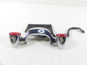 2014 Harley Touring FLHX Street Glide Rear Blinker Bar Plate Holder Set 73314-10 | Mototech271