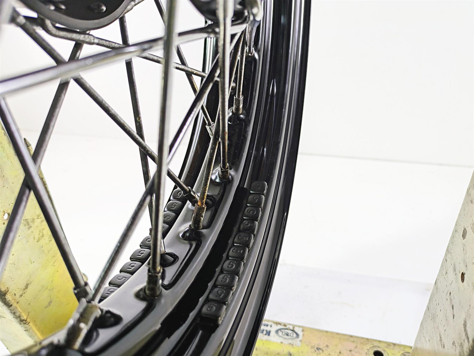 2017 Harley FLS Softail Slim Straight 16x3 Spoke Front Wheel Rim 55107-12 {{ shop.shopifyCountryName }} - Mototech271