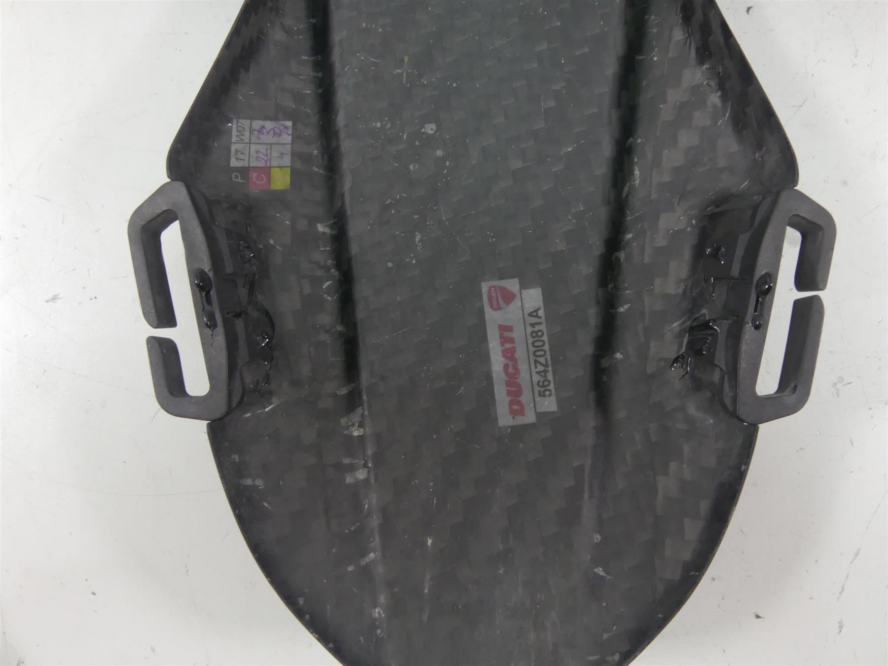 2018 Ducati Hypermotard 939 SP Lower Front Fork Carbon Fiber Fender 564Z0081A {{ shop.shopifyCountryName }} - Mototech271