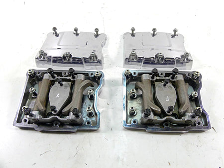 2002 Harley Touring FLHTC Electra Glide Rocker Box Chrome Valve Cover 17543-99 {{ shop.shopifyCountryName }} - Mototech271
