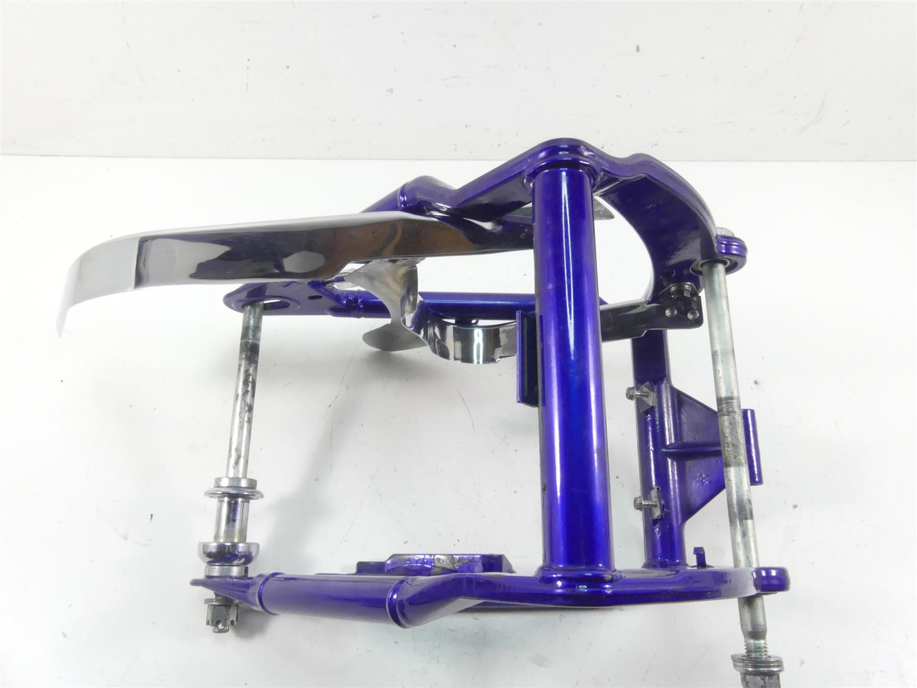 2004 Harley Softail FXSTD SE CVO Deuce Rear Blue Swing Arm Swing Arm 47580-04 {{ shop.shopifyCountryName }} - Mototech271