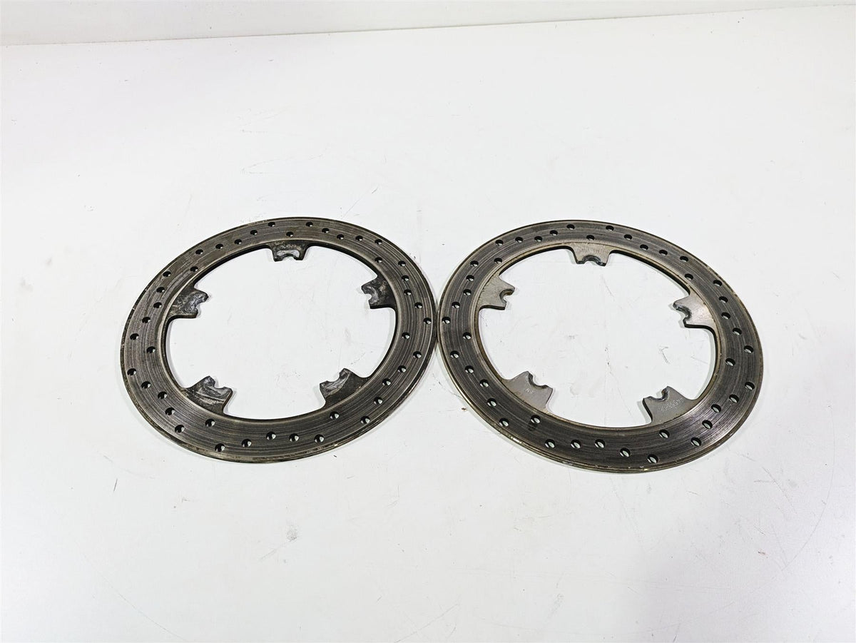2016 Harley FXDL Dyna Low Rider Front Brake Disc Set 44553-06A {{ shop.shopifyCountryName }} - Mototech271