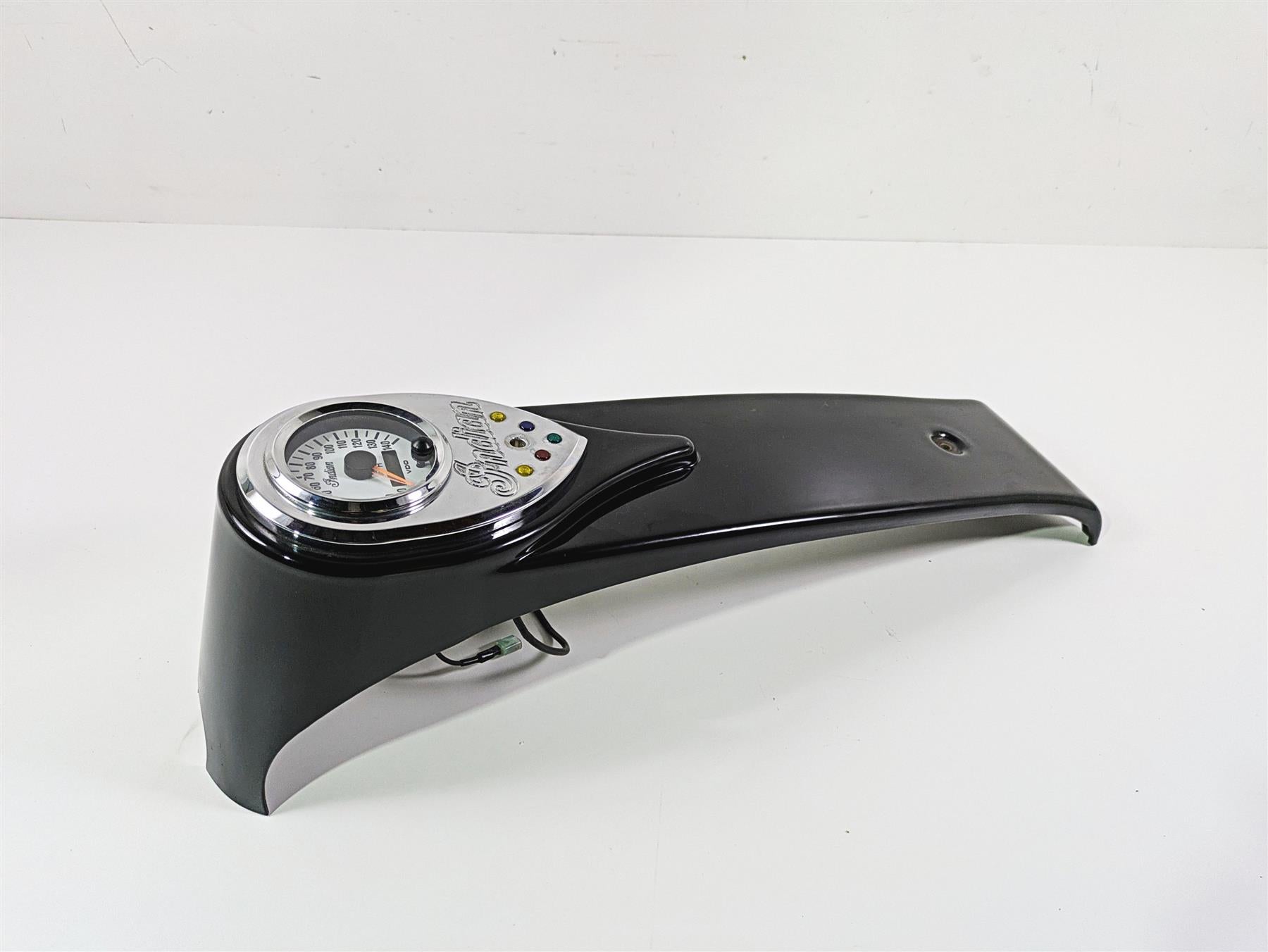2002 Indian Spirit Deluxe Speedometer Gauge & Tank Cover 9K 56-026 26-341 {{ shop.shopifyCountryName }} - Mototech271
