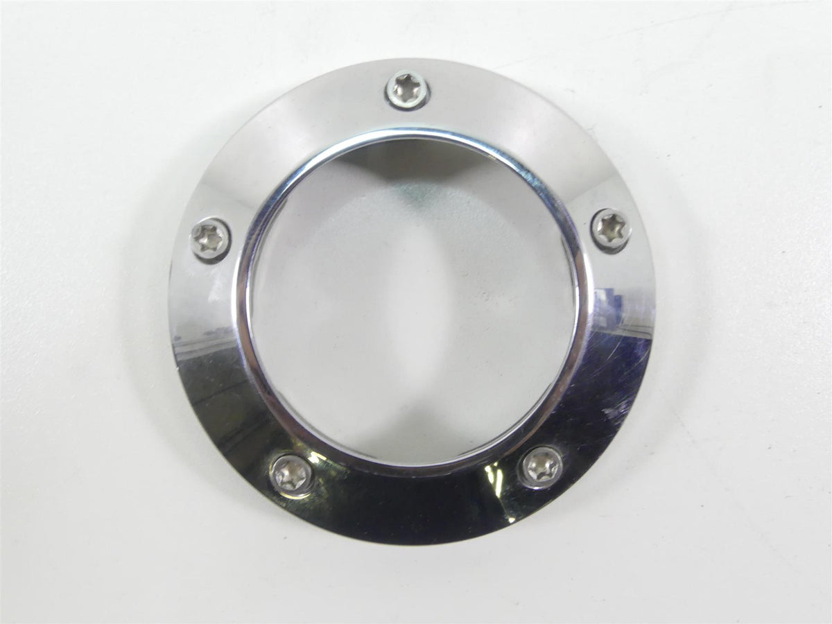 1999 Harley Dyna FXDS Convertible Fuel Gas Tank Chrome Ring Trim Cover 61400-94 {{ shop.shopifyCountryName }} - Mototech271