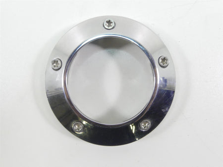 1999 Harley Dyna FXDS Convertible Fuel Gas Tank Chrome Ring Trim Cover 61400-94 {{ shop.shopifyCountryName }} - Mototech271
