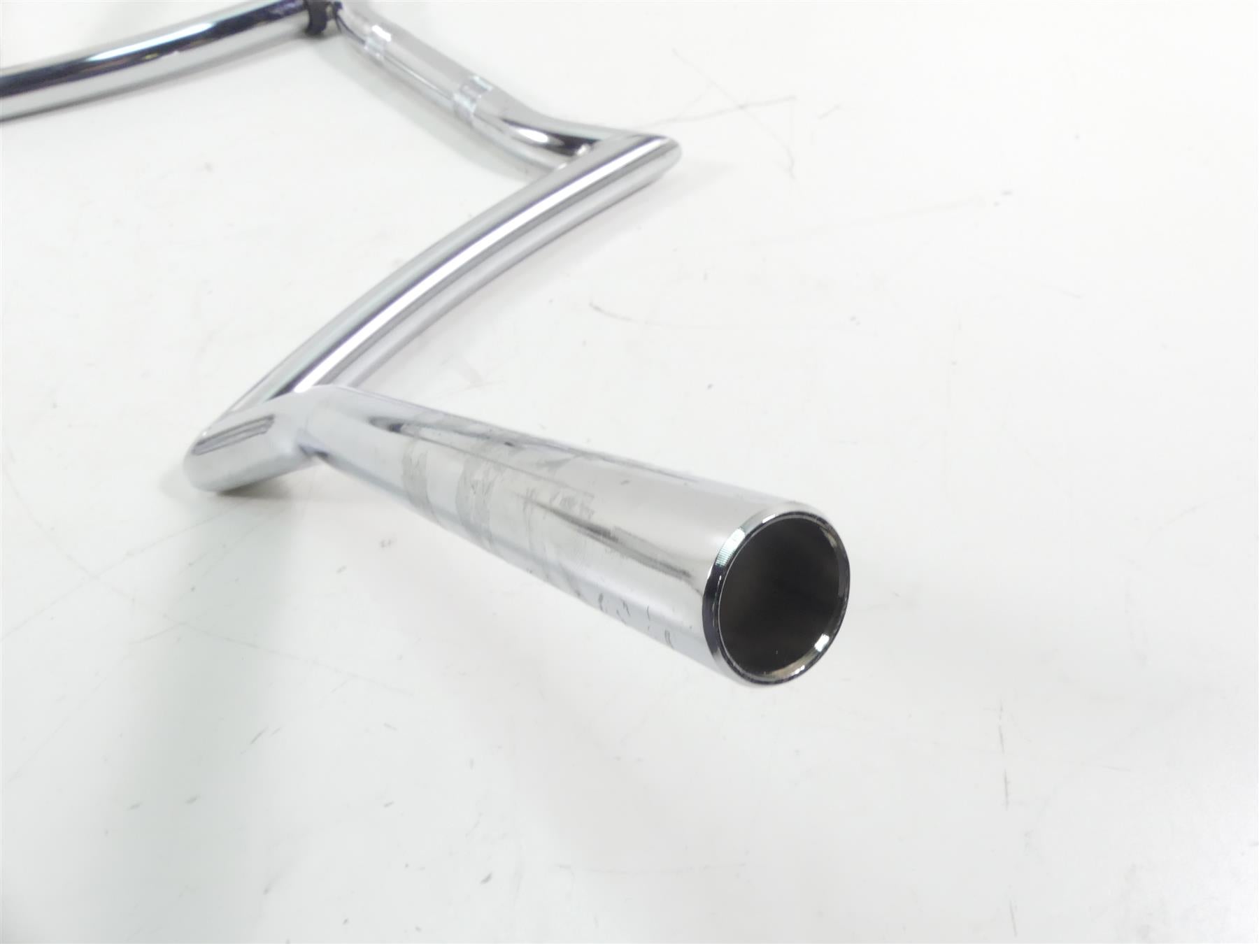 2003 Honda VTX1800R Aftermarket Handlebar Handle Z-Bar Chrome Steering {{ shop.shopifyCountryName }} - Mototech271