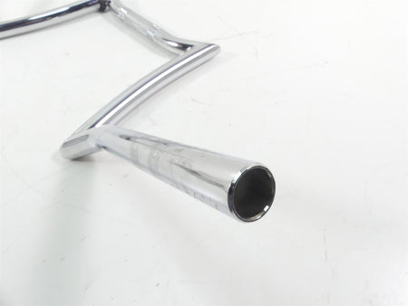 2003 Honda VTX1800R Aftermarket Handlebar Handle Z-Bar Chrome Steering {{ shop.shopifyCountryName }} - Mototech271