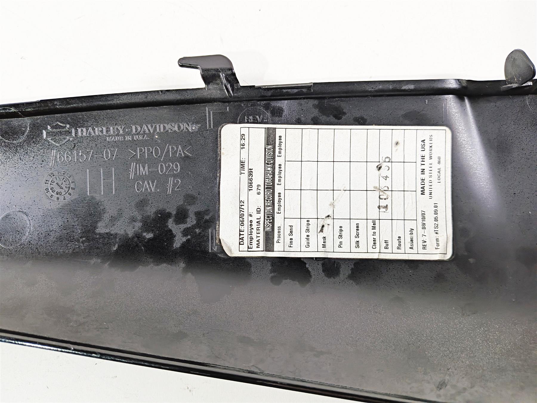 2013 Harley VRSCDX Night Rod Special Left Radiator Side Cover Fairing 66157-07-Mototech271