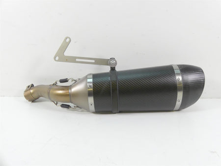 2015 Triumph 1050 Speed Triple R Leo Vince SBK Carbon Exhaust Pipe 8514S#1 {{ shop.shopifyCountryName }} - Mototech271
