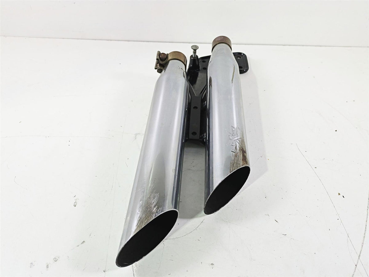 2017 Harley FLS Softail Slim Rc Components 3" SlipOn Exhaust Muffler Set RCXSC18 {{ shop.shopifyCountryName }} - Mototech271
