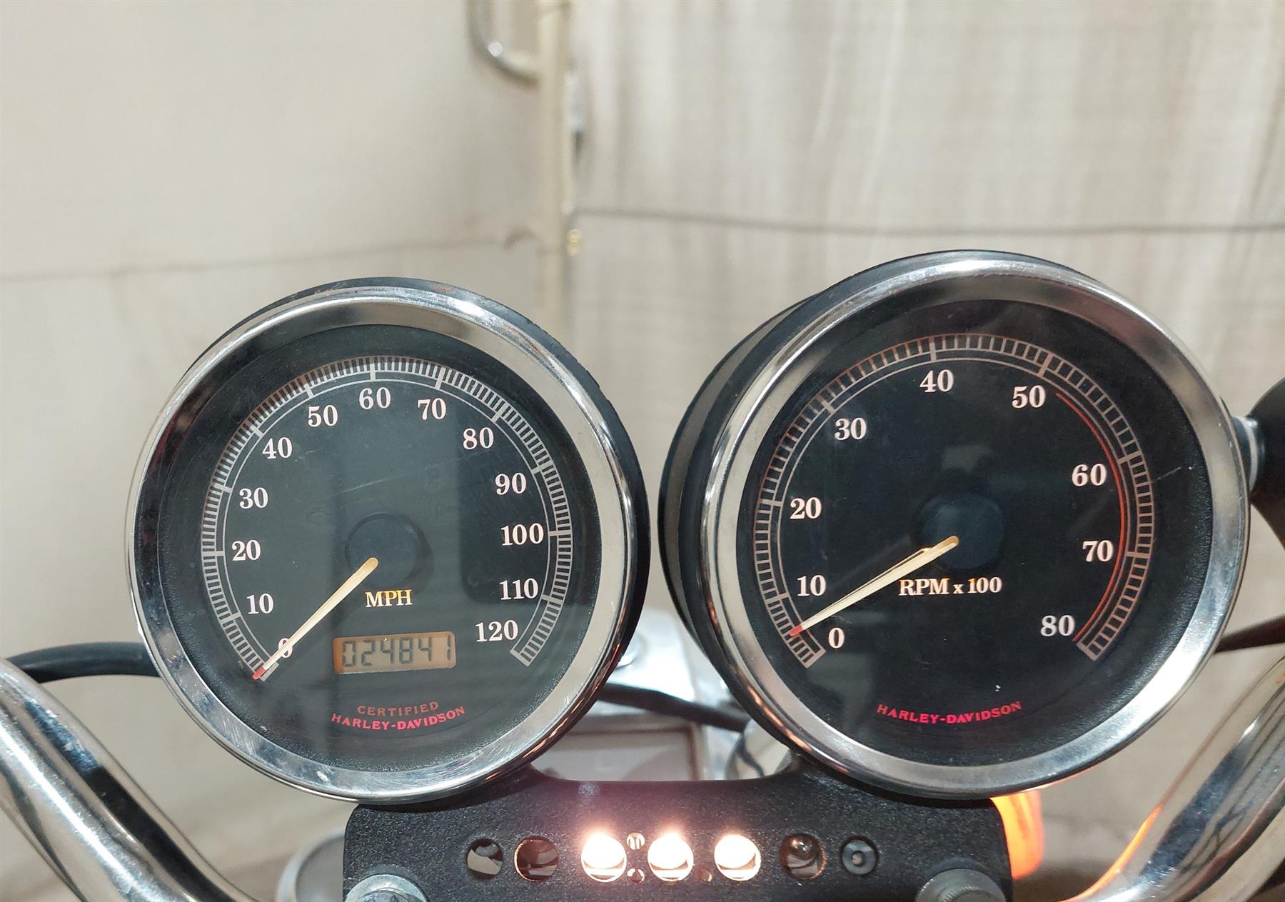 2001 Harley Davidson XL1200 Sportster Speedometer Tachometer 24K