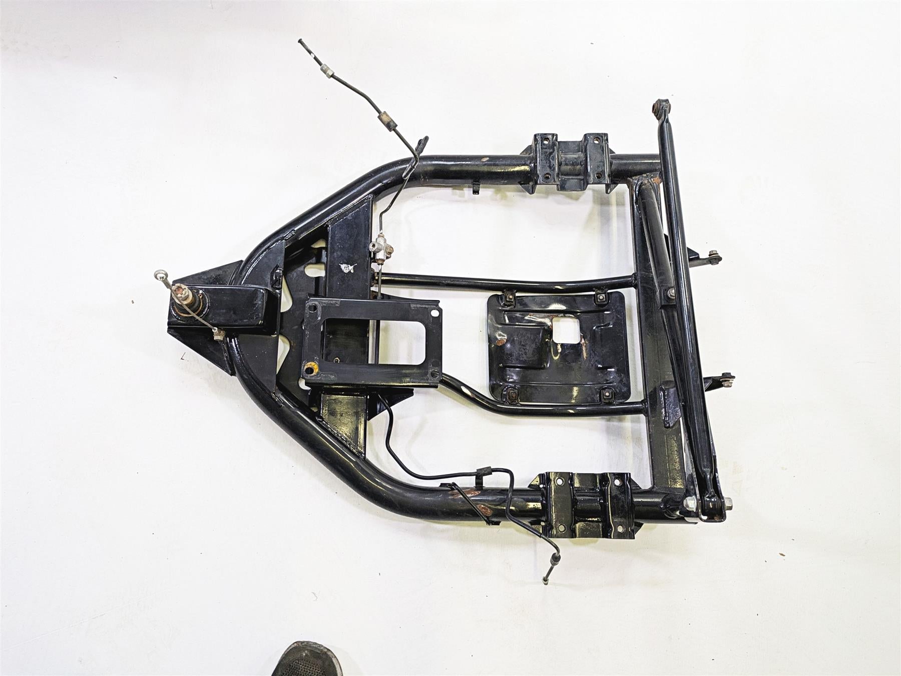 2010 Kawasaki 610 4x4 Mule Straight Main Frame Chassis & Foot Pedals With Clean Texas Title {{ shop.shopifyCountryName }} - Mototech271