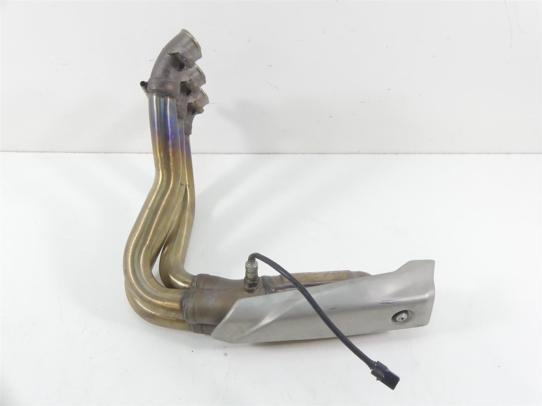 2018 Triumph Street Triple 765RS Oem Stock Exhaust Header Set T2202404
