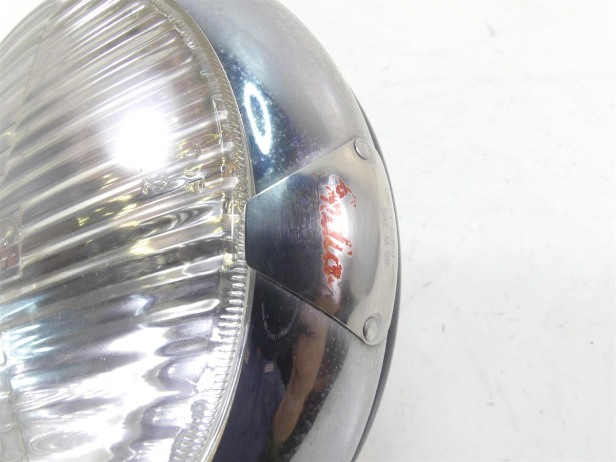 2001 Indian Centennial Scout Headlamp Bucket Head Lamp Light & Mount 66-091 {{ shop.shopifyCountryName }} - Mototech271